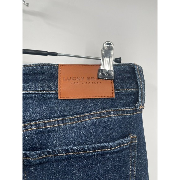 Lucky Brand Sweet Boot Women's 8/29 Dark Wash Blue  Jeans Ankle - Picture 6 of 8